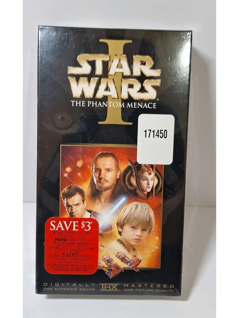 New Sealed Star Wars Episode I The Phantom Menace VHS VCR Tape 2000 Target